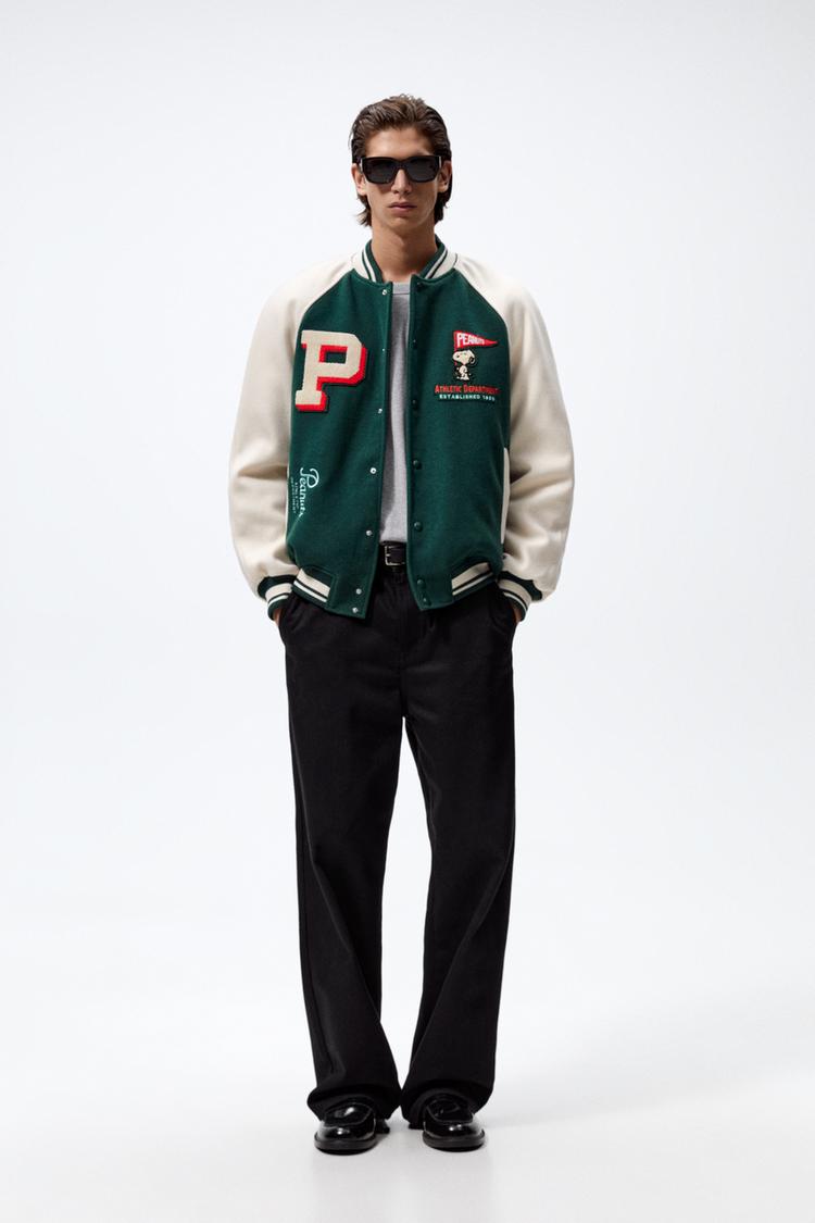 Zara snoopy jacket top